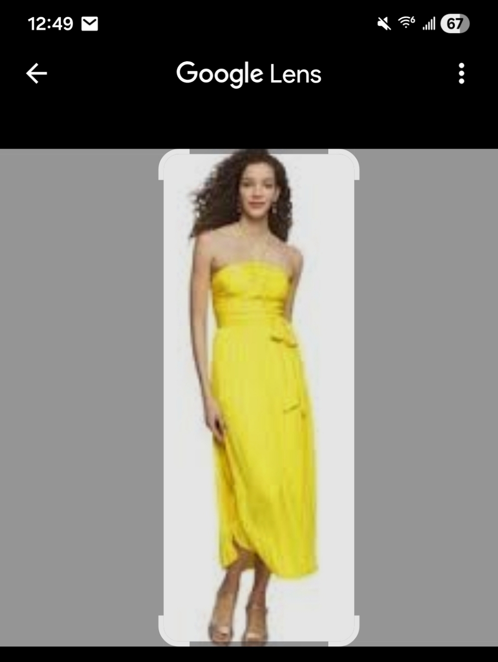 🌻🏵🌼NWT White House Black Market Canary Yellow Pleated Halter Maxi Dress 🏵🌻